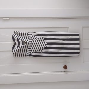 Cushnie et Ochs striped strapless dress, size 4